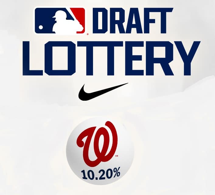 The Washington Nationals got the No. 1 pick in the 2025 draft from the lottery.